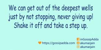 Every step is a stepping stone Every step is a stepping stone